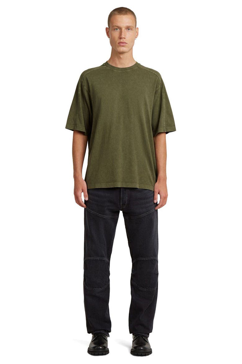 Washed Boxy T-Shirt, Alternate, color, COMBAT SMOKEY GD