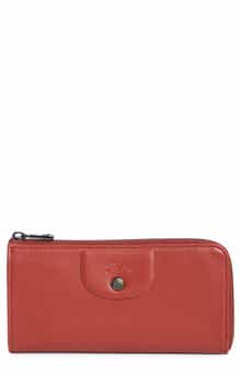 Longchamp Le Pilage Cuir Zip Wallet
