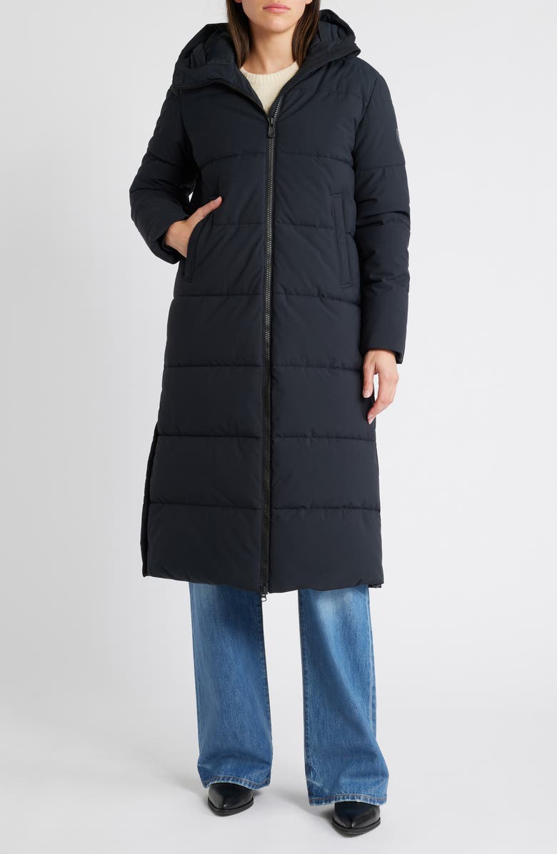Save The Duck Missy Water Repellent Quilted Coat, Main, color,