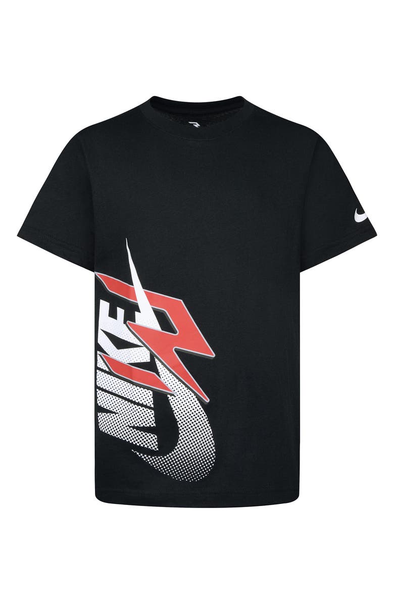 3 Brand Kids' Digi Vertical Logo Tee, Main, color, 