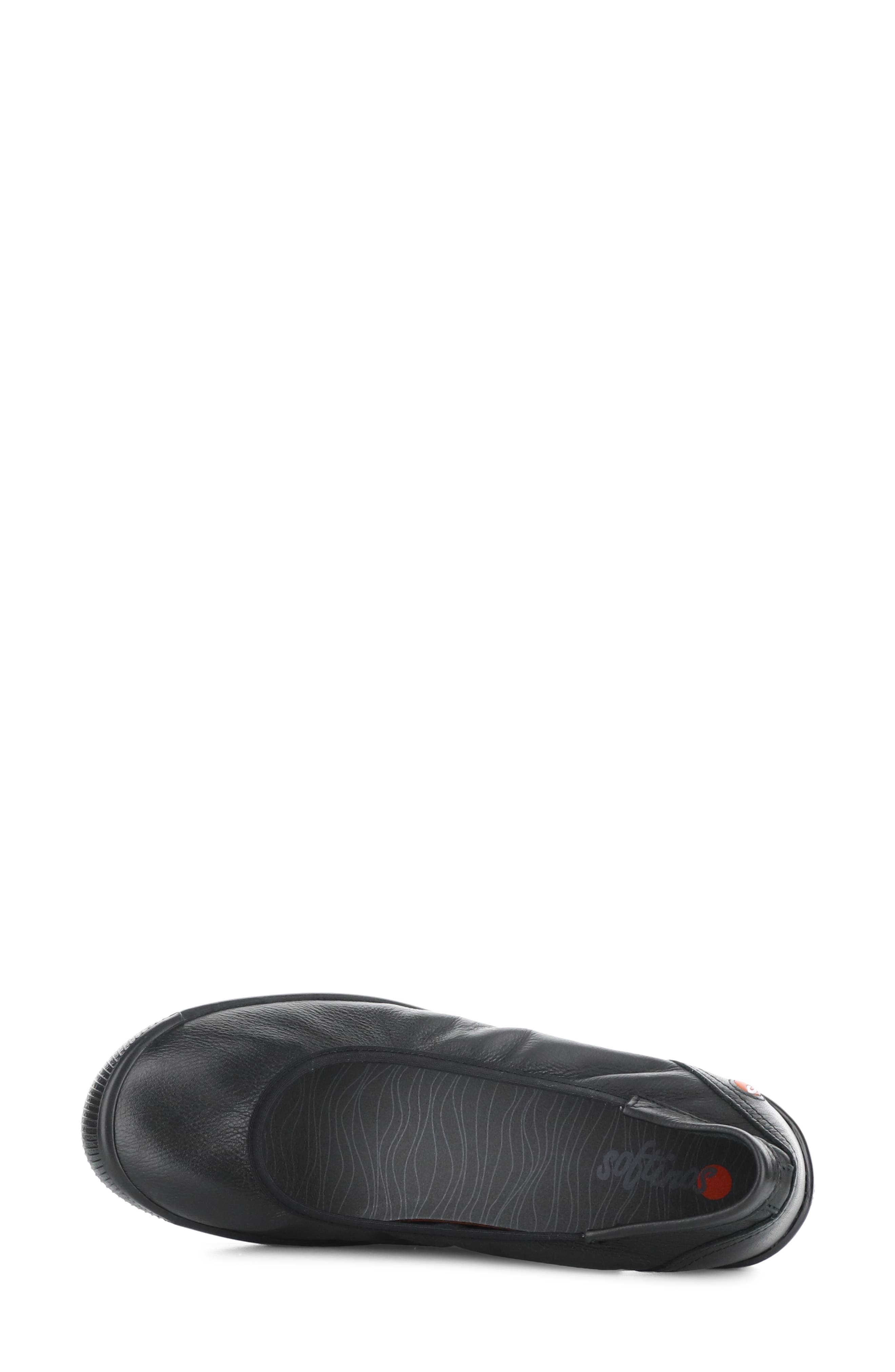 Softinos by Fly London Ilme Ballet Flat, Alternate, color, Black Smooth