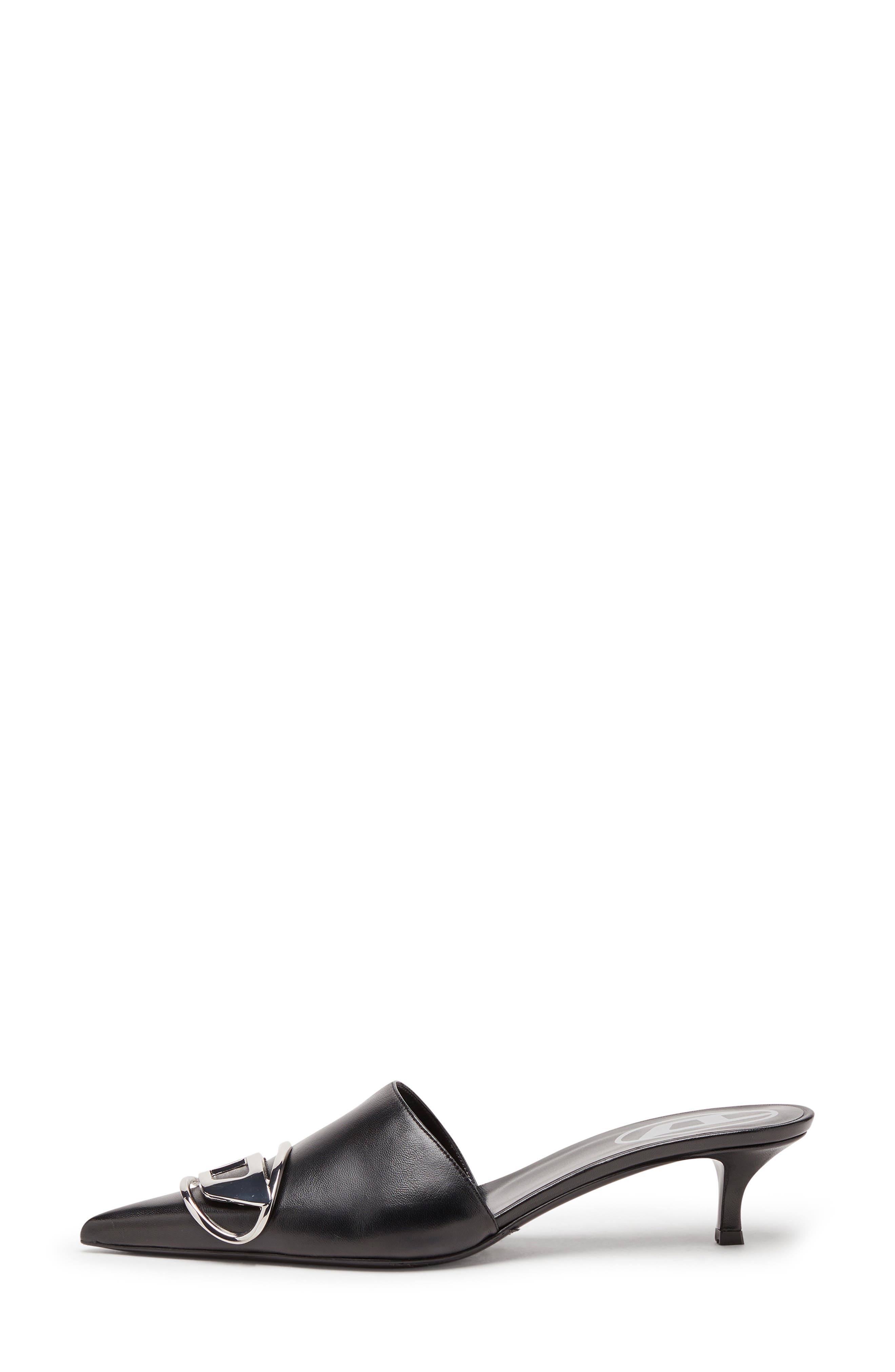 DIESEL<sup>®</sup> Pointed Toe Kitten Heel Mule, Alternate, color, 