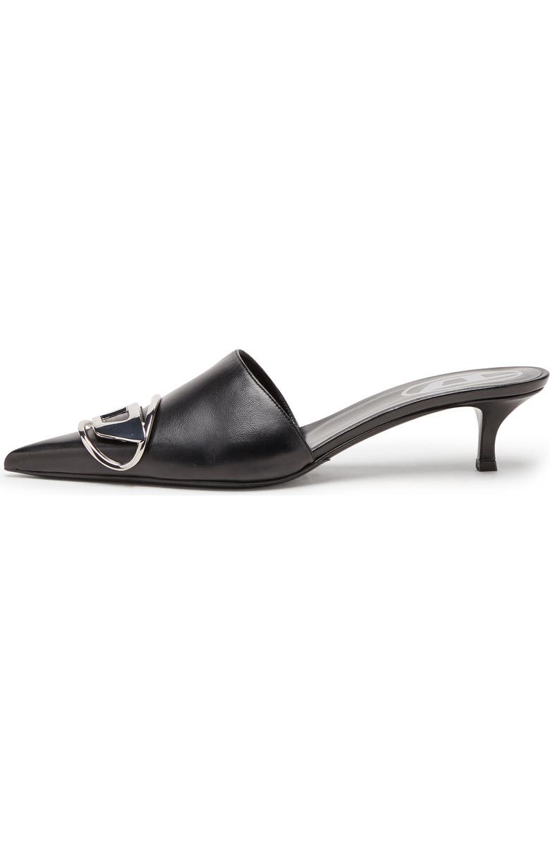 DIESEL<sup>®</sup> Pointed Toe Kitten Heel Mule, Alternate, color,
