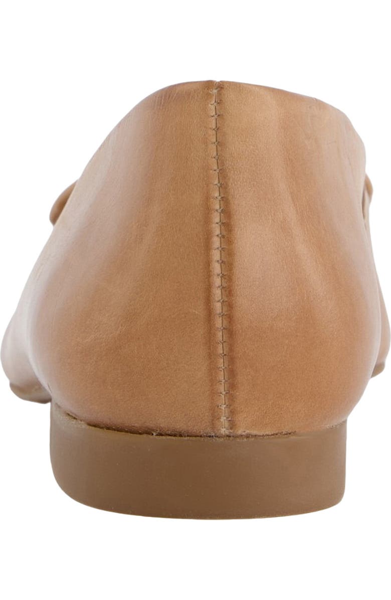 Paul Green Teddy Pointed Toe Flat, Alternate, color, Alpaca Leather
