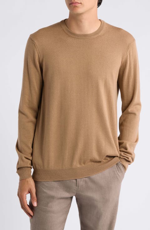 William Merino Wool Crewneck Sweater