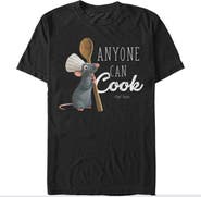 Ratatouille Men's Ratatouille Anyone Can Cook Graphic Tee