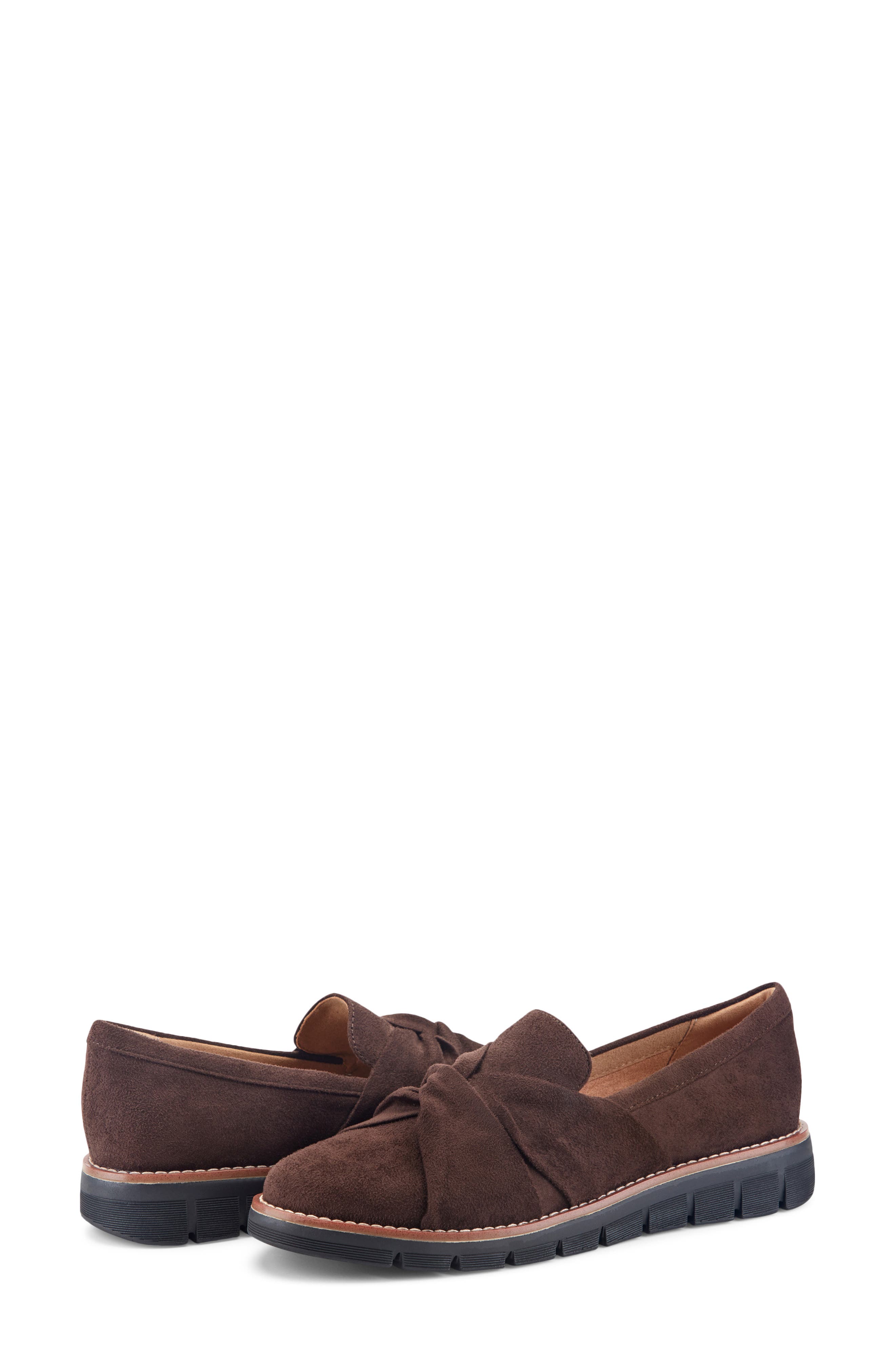 Vitalia Loafer, Alternate, color, DARK BROWN