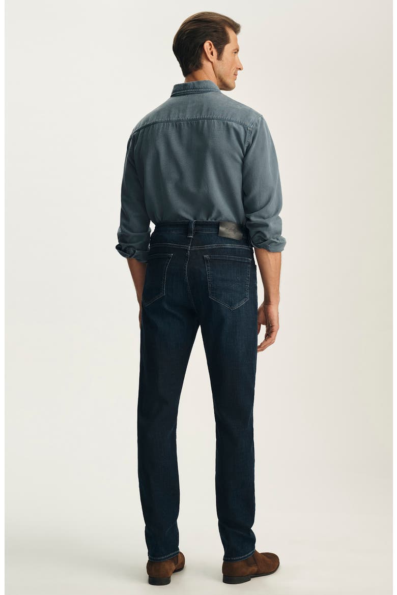 Courage Straight Leg Jeans, Alternate, color, RINSE BRUSHED ORGANIC ULTRA