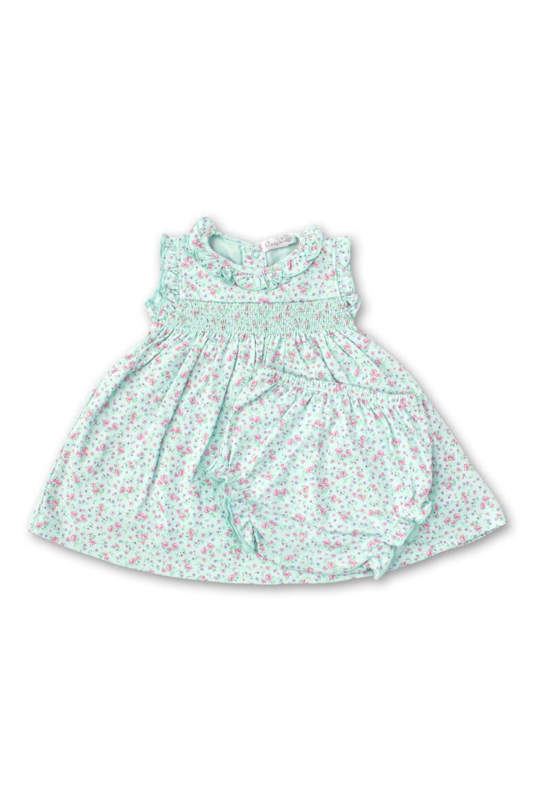 Dusty Rose Smocked Sundress, Main, color, MINT