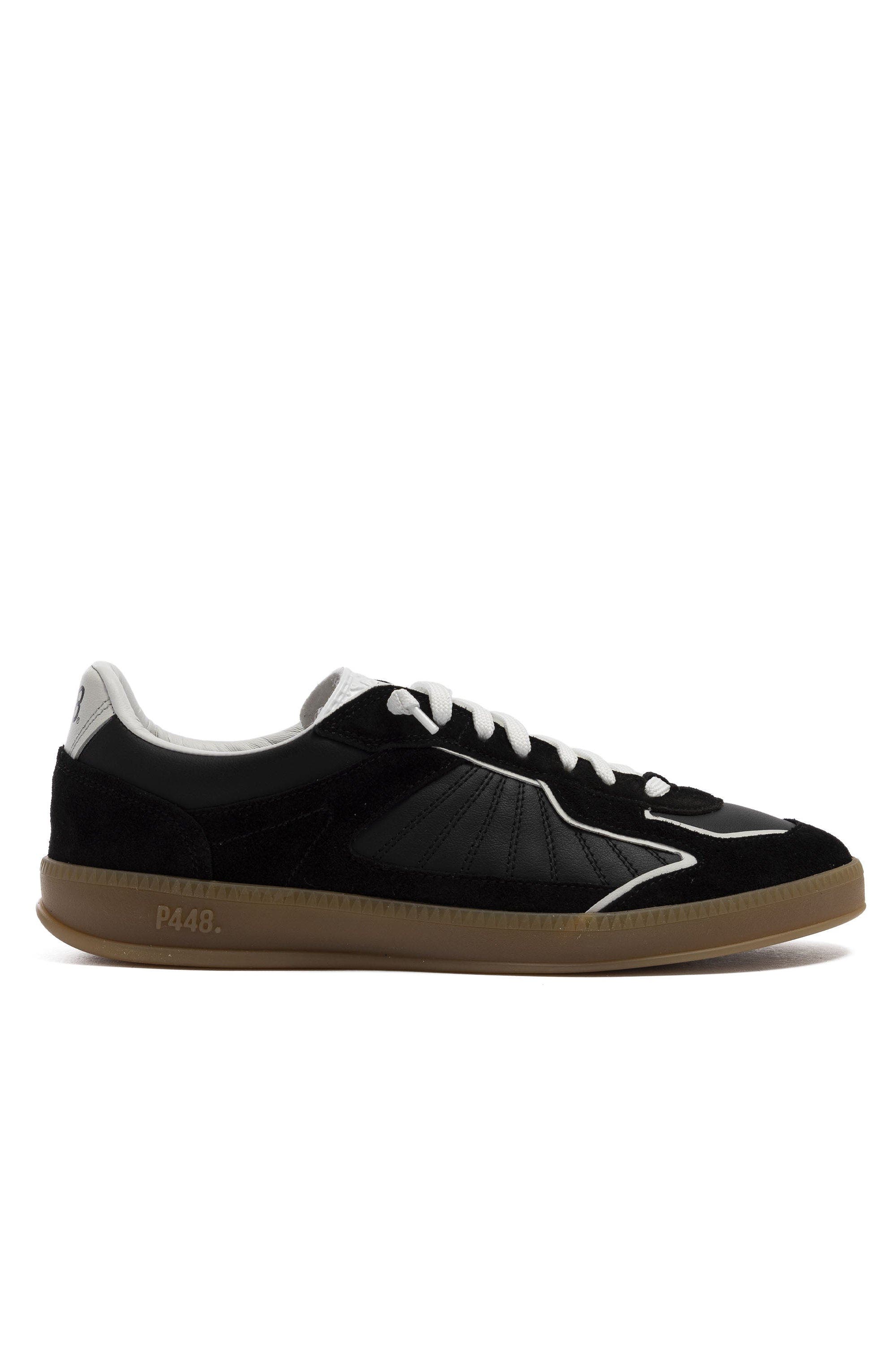 P448 Marte Sneaker, Main, color, Black/White