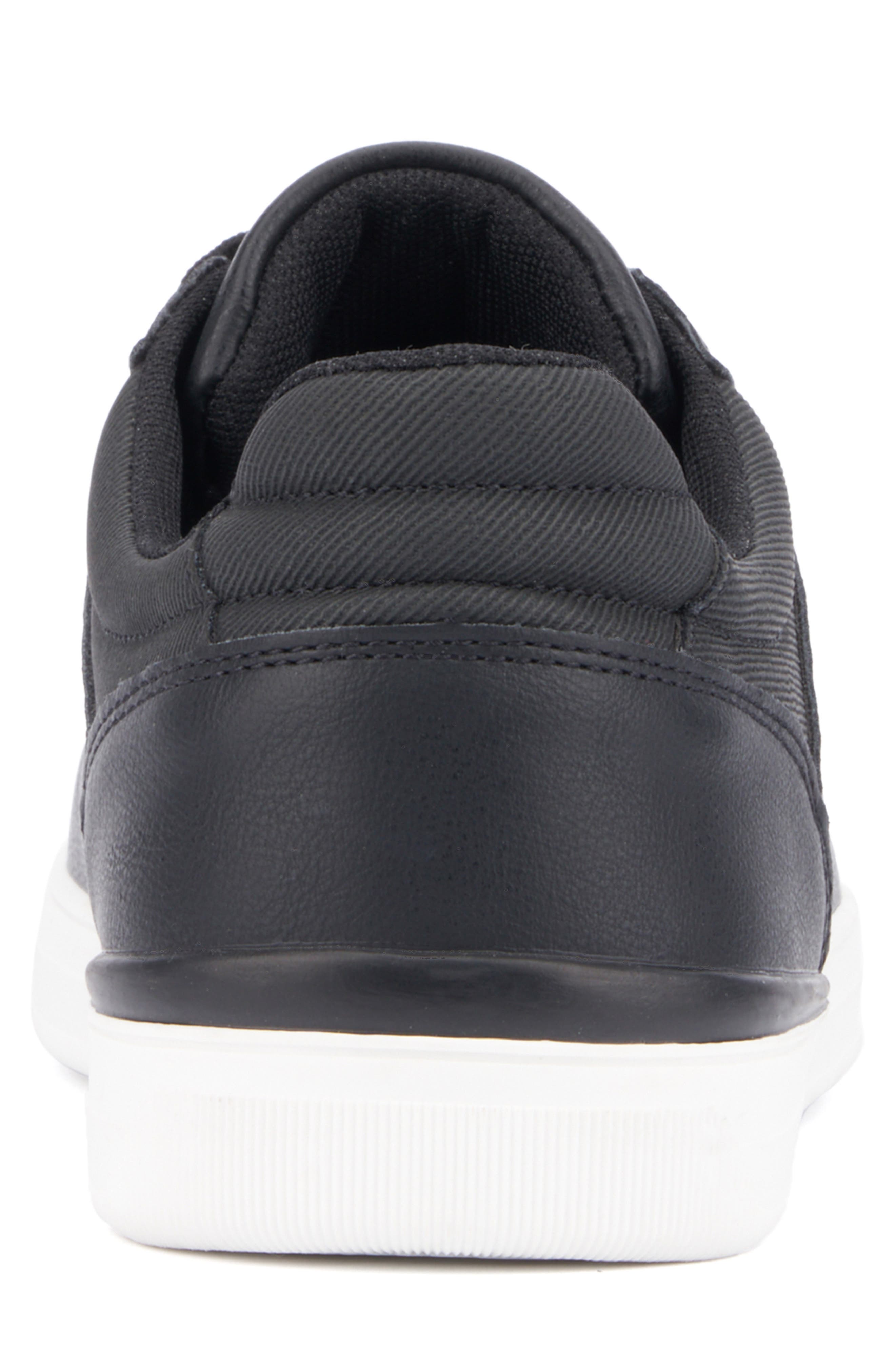 NEW YORK AND COMPANY Neriah Low Top Sneaker, Alternate, color, Black