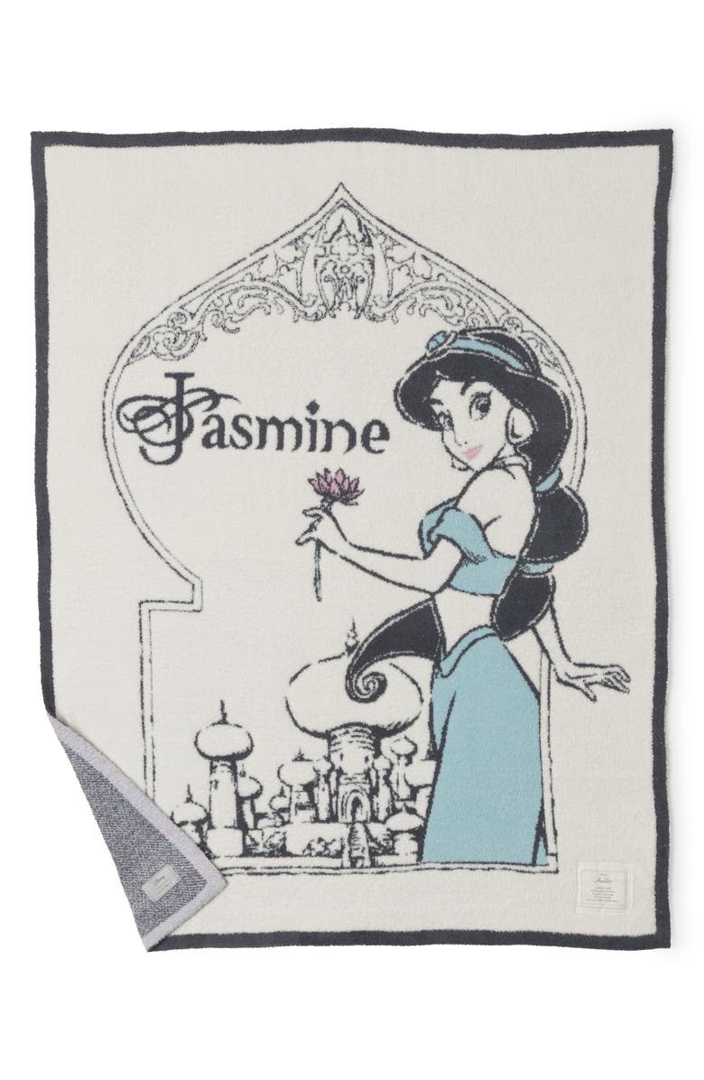 Barefoot Dreams<sup>®</sup> x Disney CozyChic<sup>®</sup> Princess Jasmine Throw Blanket, Alternate, color, Pearl Multi