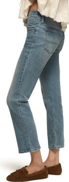 Lucky Brand Sweet Mid Rise Crop Straight Leg Jeans