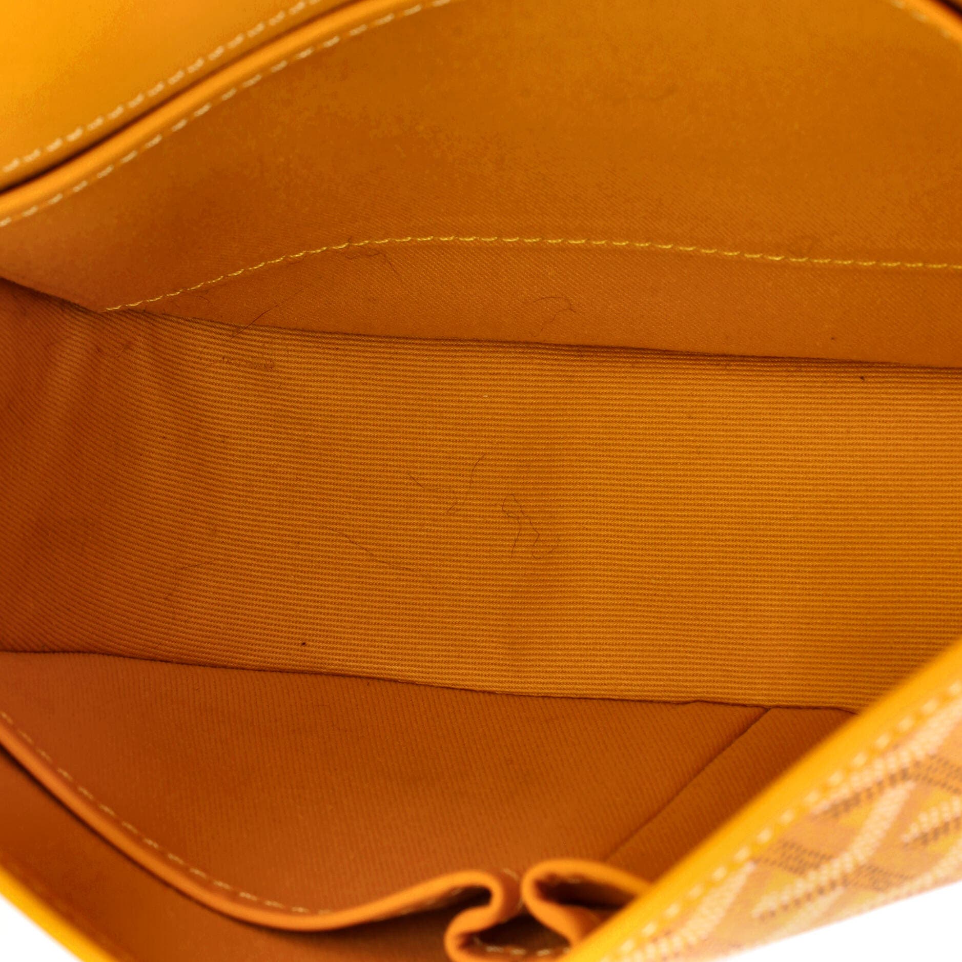 Pre-Owned Goyard Belvedere II Messenger Bag Coated Canvas PM, Alternate, color, Yellow