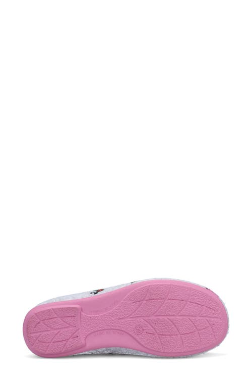 Ron White Lupin Wool Felt Slipper In Pink