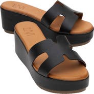 Forever & Always Shoes Lia Leather Platform Sandal