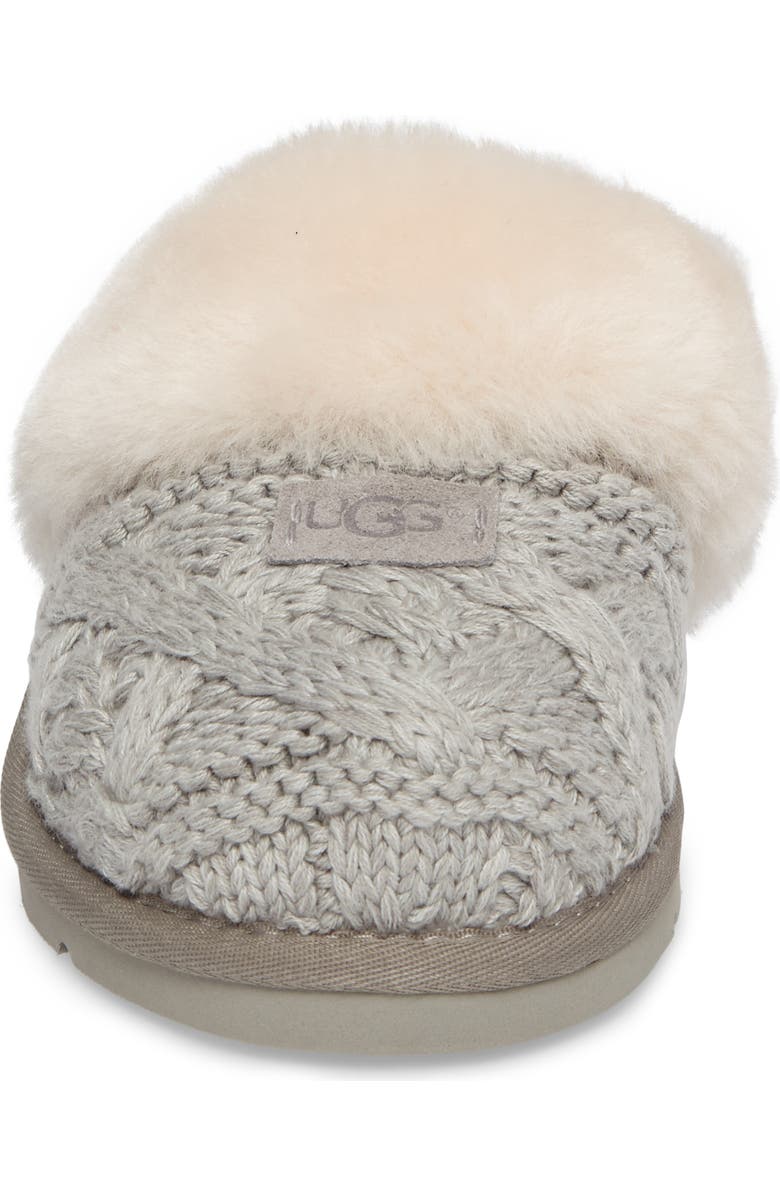 UGG<sup>®</sup> Cozy Cable Slipper, Alternate, color,