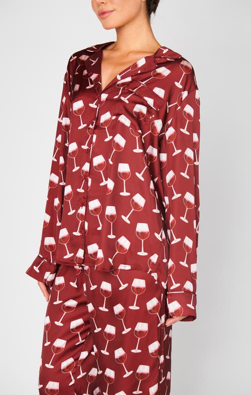 Show Me Your Mumu Classic Pj Set In Red