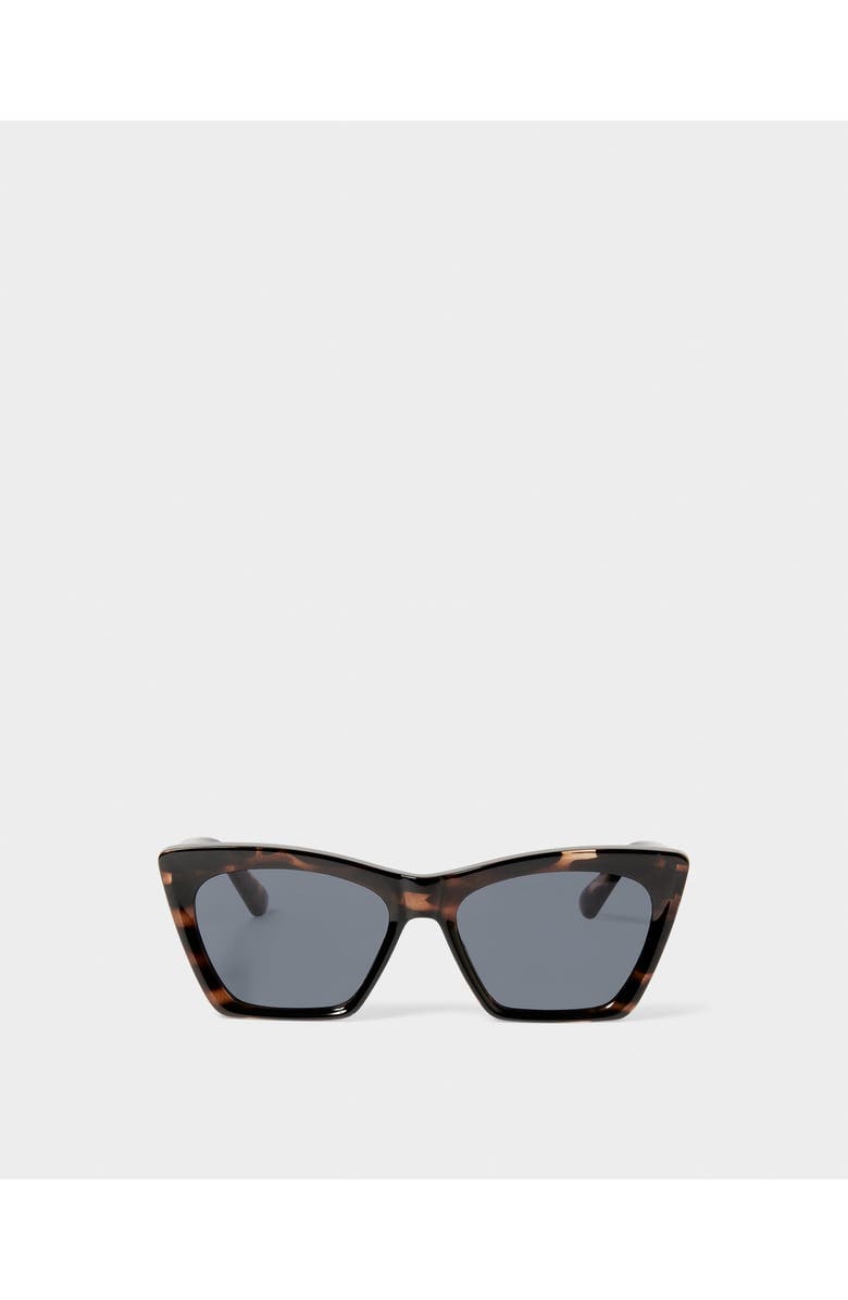 Katie Loxton Morocco Sunglasses in Dark Tortoiseshell, Alternate, color, Tortoiseshell