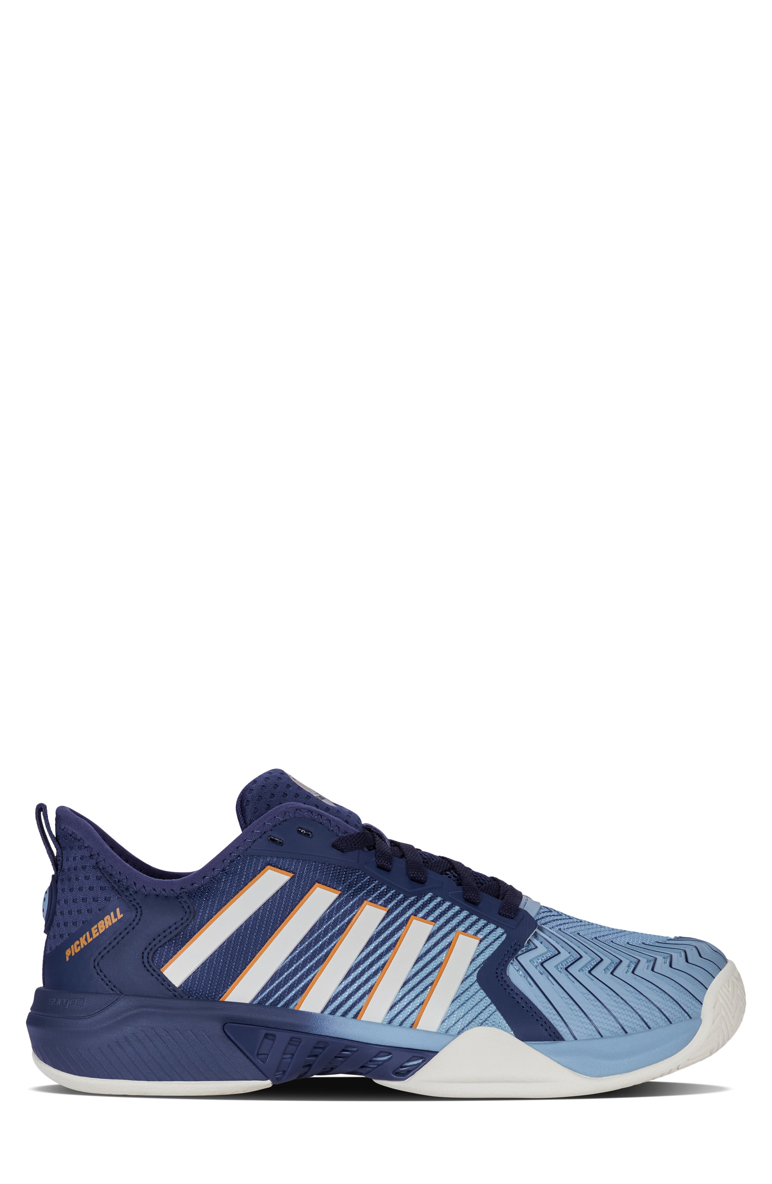 K-Swiss Pickleball Supreme Court Shoe, Alternate, color, Oceana/ Forget-Me-Not