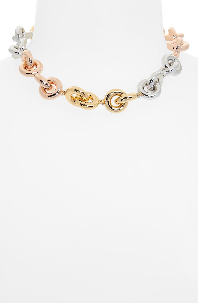 Loewe Donut Link Necklace, Alternate, color,