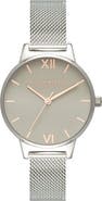 Olivia Burton Mesh Strap Watch, 30mm