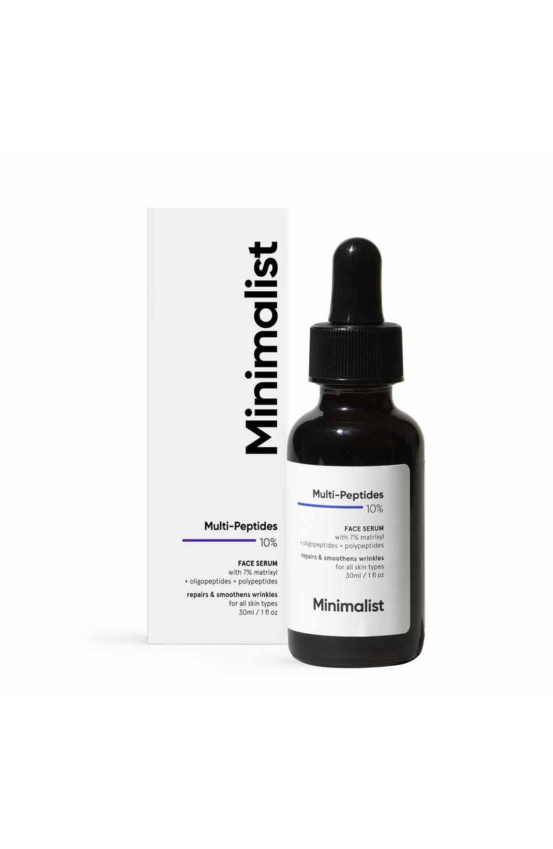 Minimalist Multi-Peptides 10% Face Serum, Main, color,