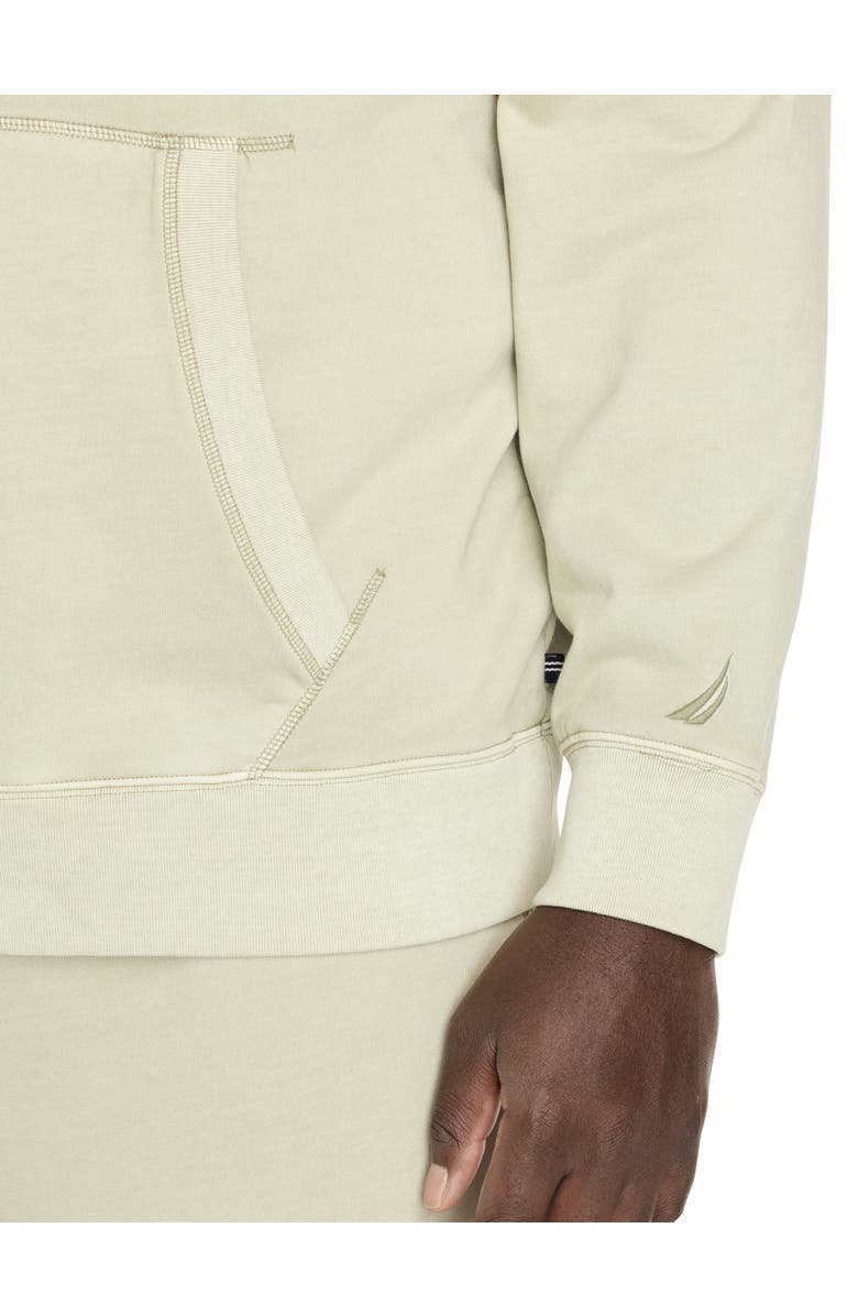 Nautica Big & Tall Signature Terry Pullover Hoodie, Alternate, color, Antiquity Tan
