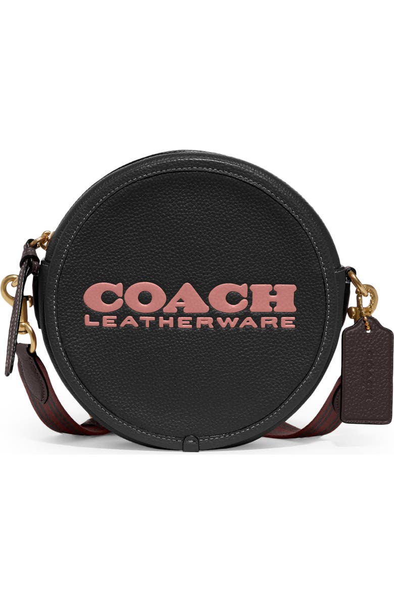 COACH Leather Crossbody Bag, Main, color,