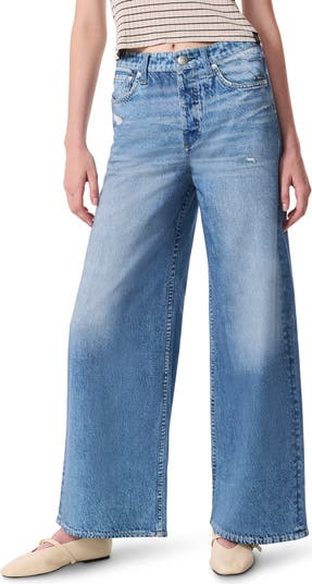 Miramar Sofie Trompe L'Oeil High Waist Wide Leg Jeans