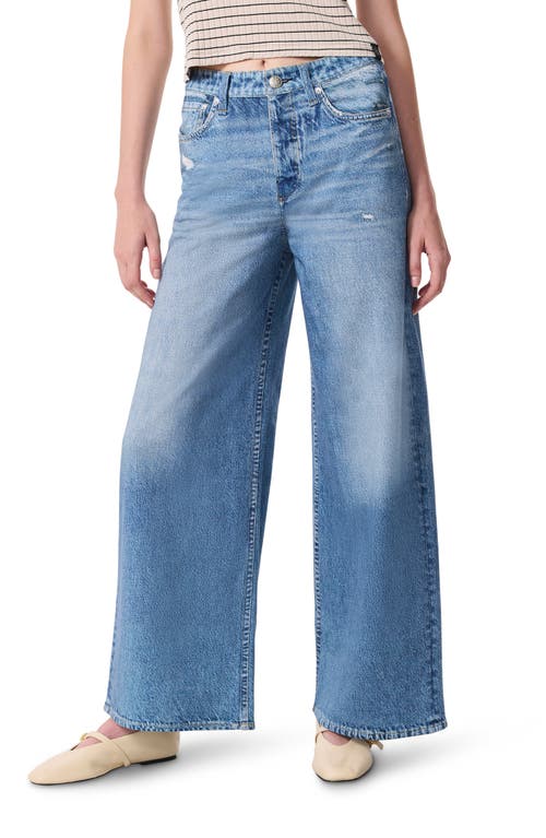 Rag & Bone Miramar Sofie Cropped Wide-leg Jeans In Minetta