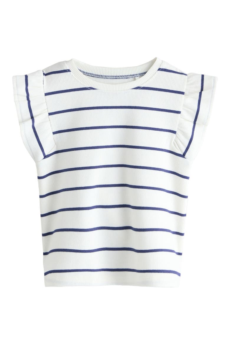 Kids' 5-Pack Assorted Frill Tops, Alternate, color, GREEN