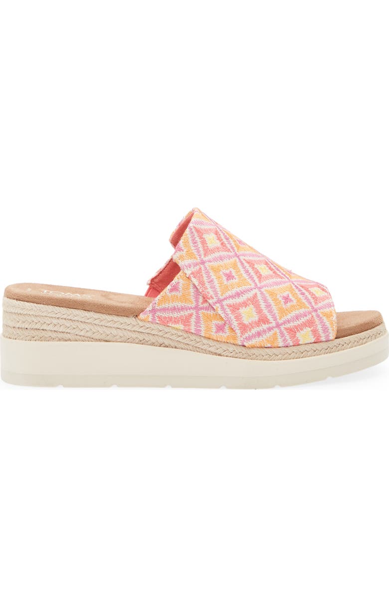 TOMS Marmul Wedge Slide Sandal, Alternate, color,