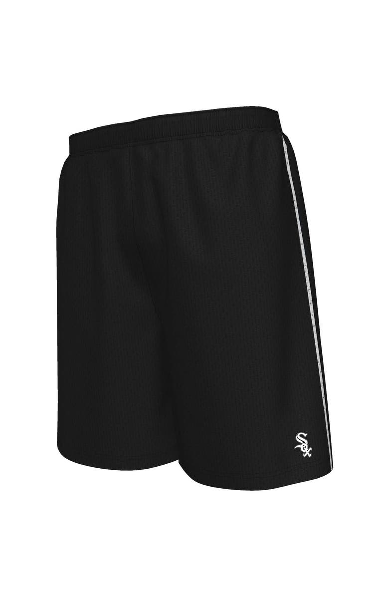MAJESTIC Men's Fanatics Branded Black Chicago White Sox Big & Tall Mesh Shorts, Alternate, color, 