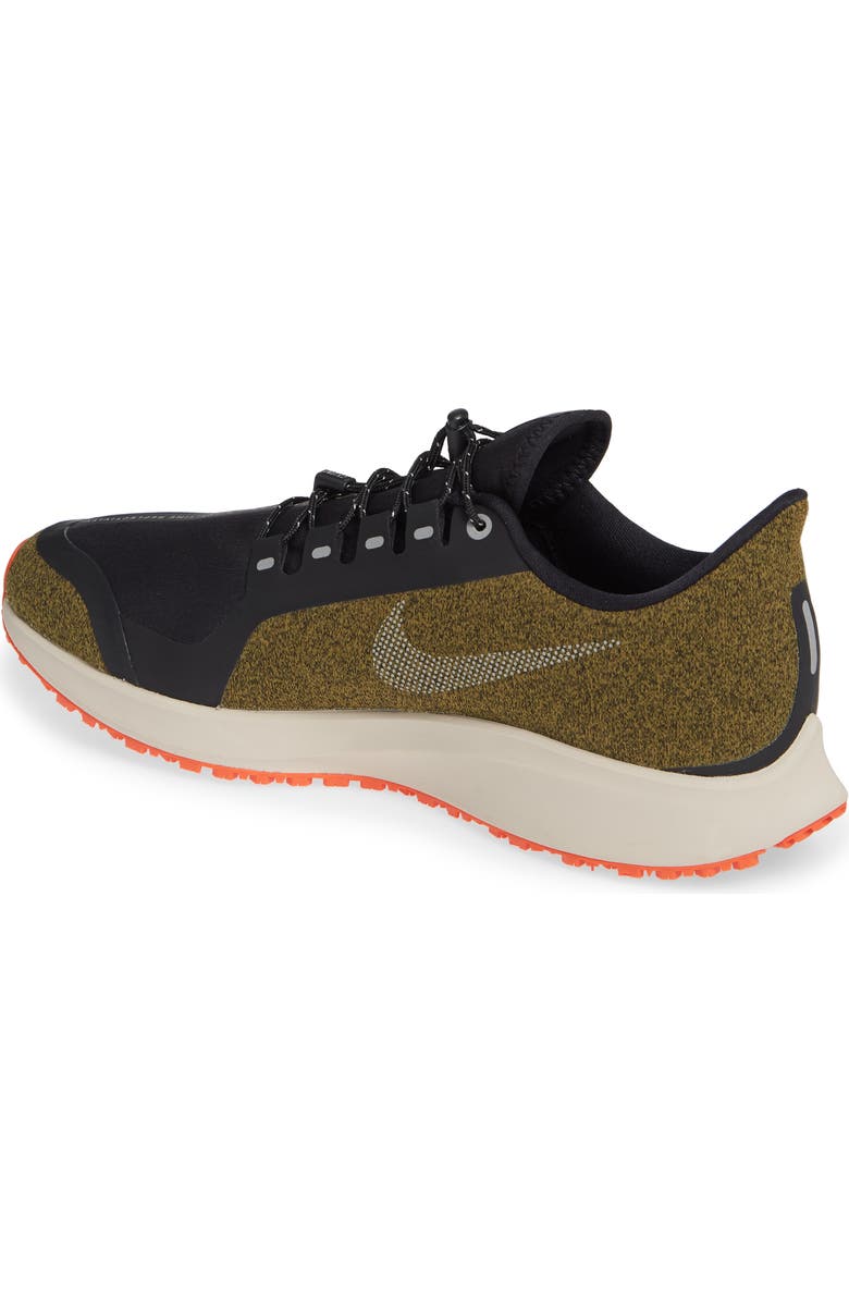 Nike Air Zoom Pegasus 35 Shield Water Repellent Running Shoe, Alternate, color,