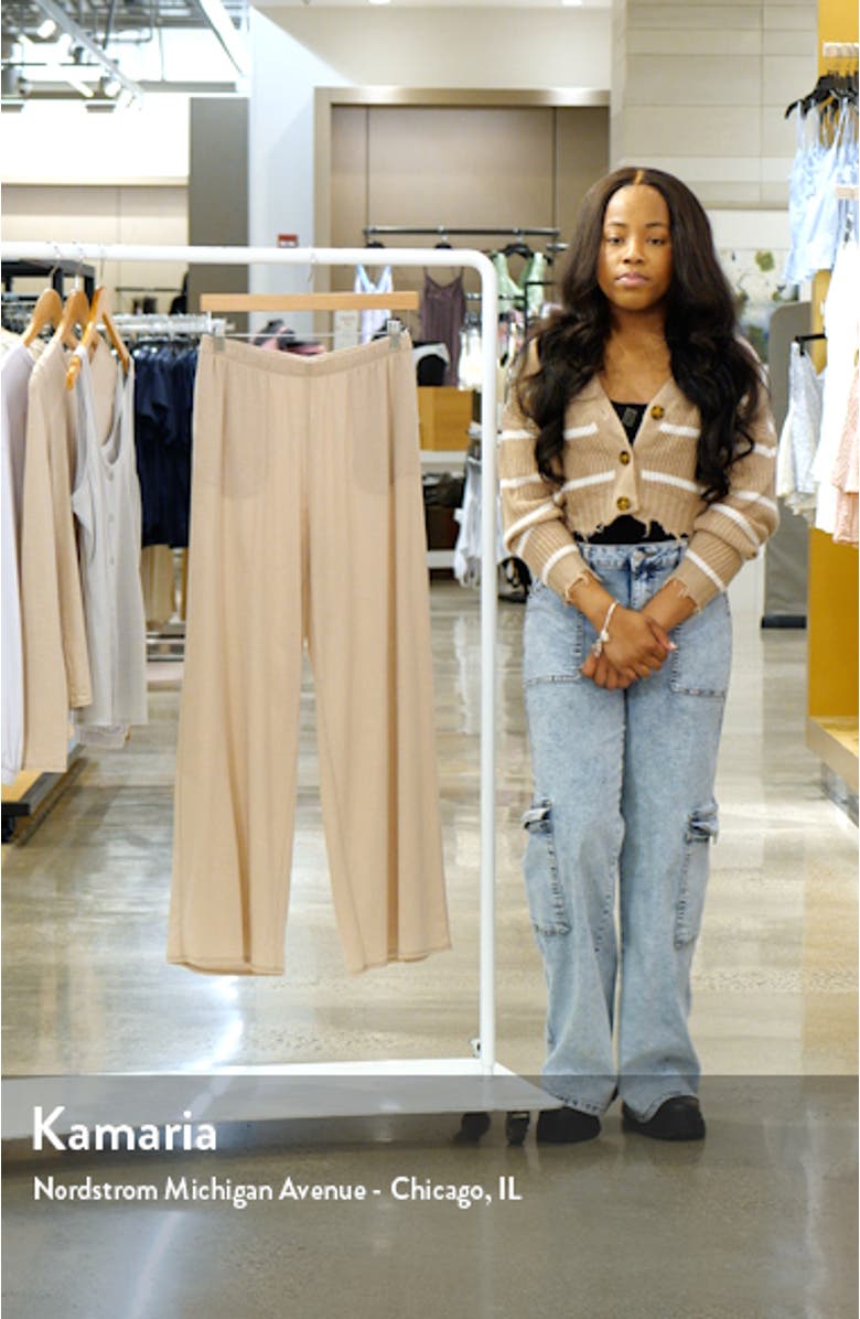 Dreamy Rib Wide Leg Pajama Pants, sales video thumbnail