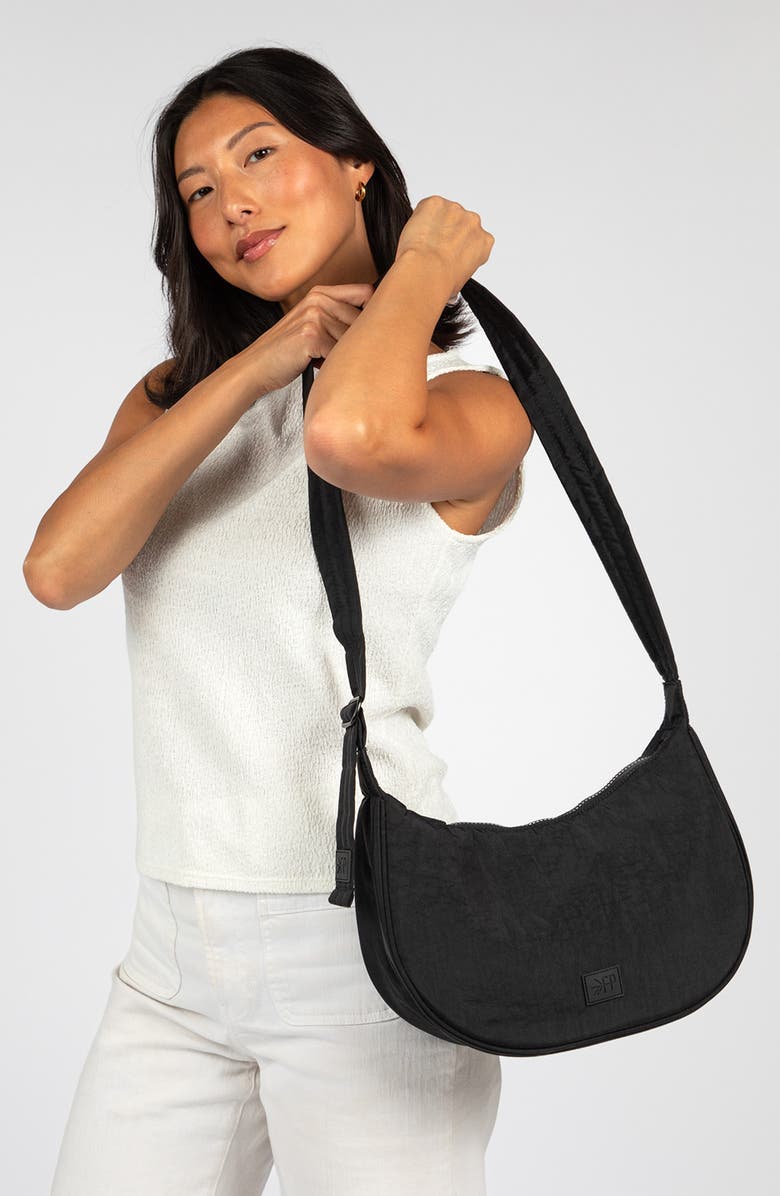 Freshly Picked Zurich Crossbody Bag, Alternate, color, Ebony