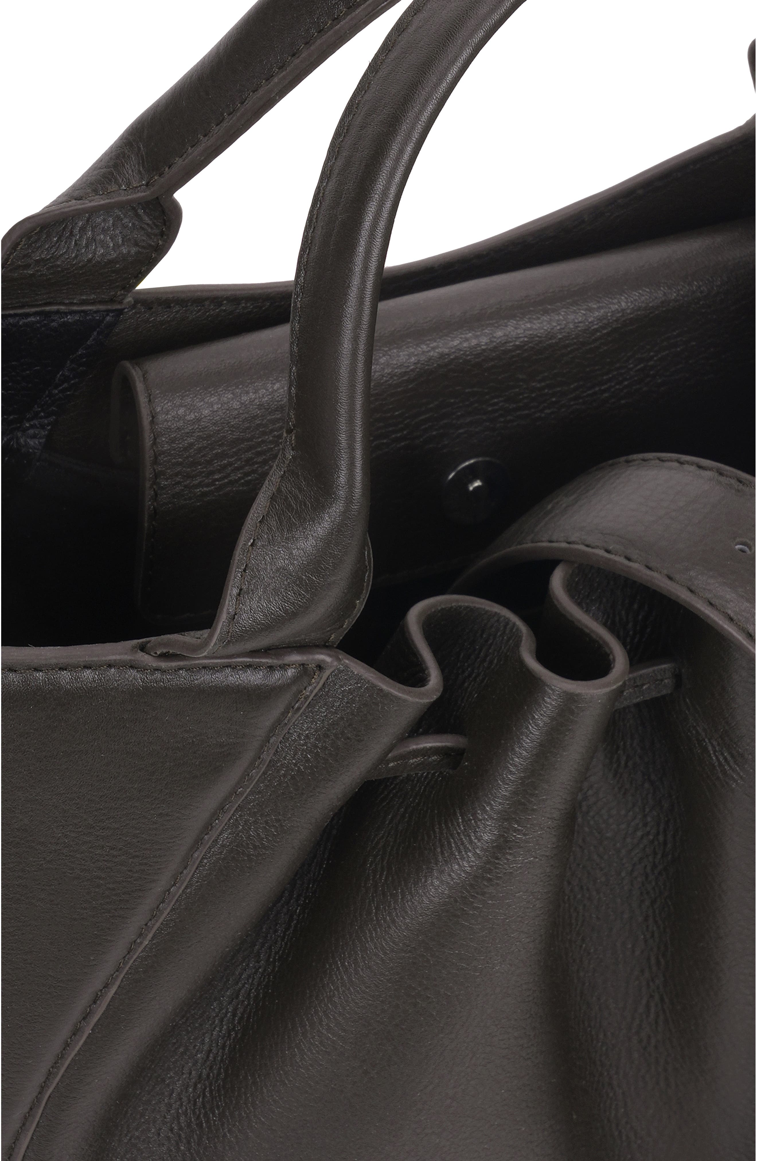 Katrina Leather Satchel, Alternate, color, CACAO