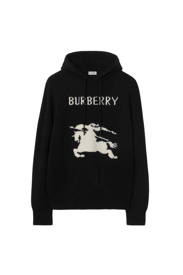 EKD Wool Cashmere Hoodie, Alternate, color, Black