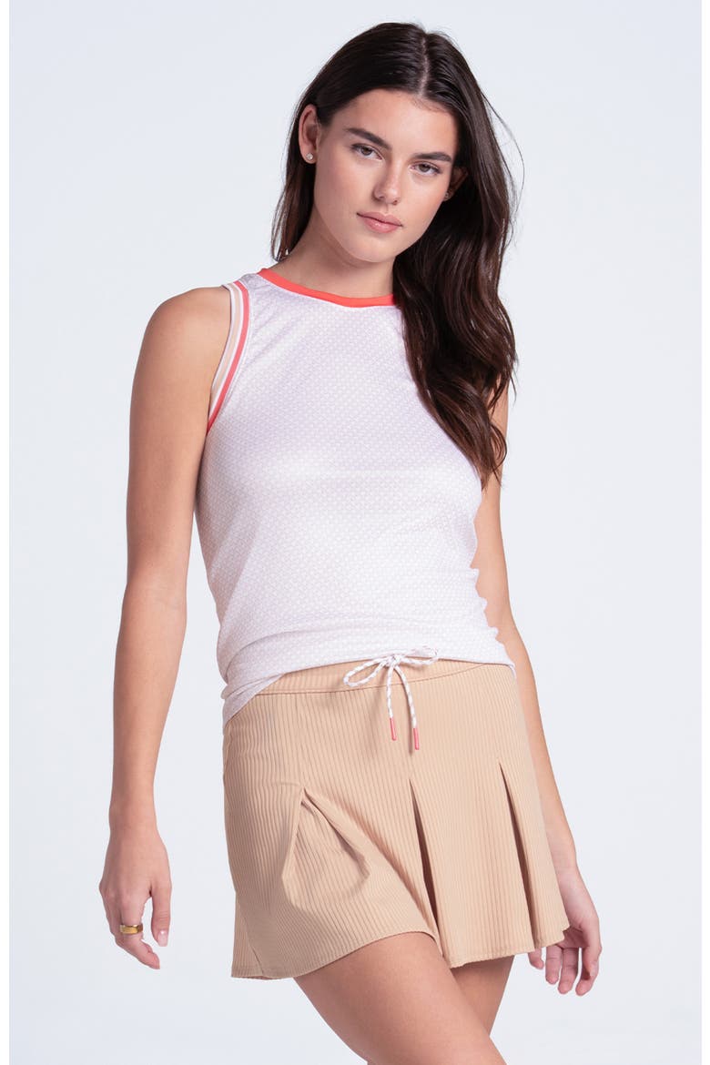 Womens' Wimbley Pleat Skirt, Alternate, color, Camel