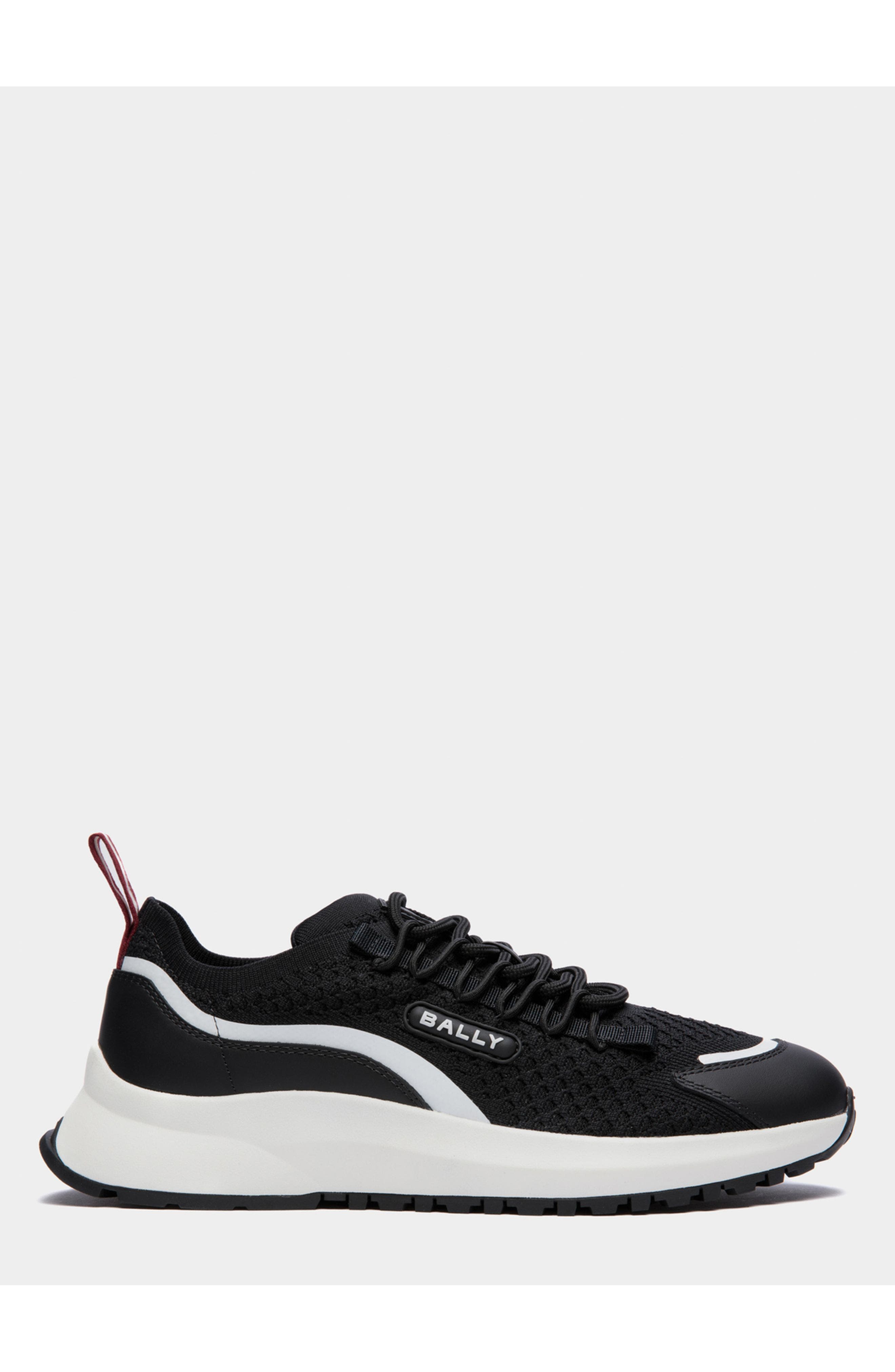 Bally Outline Sneaker in Nylon, Main, color, Black