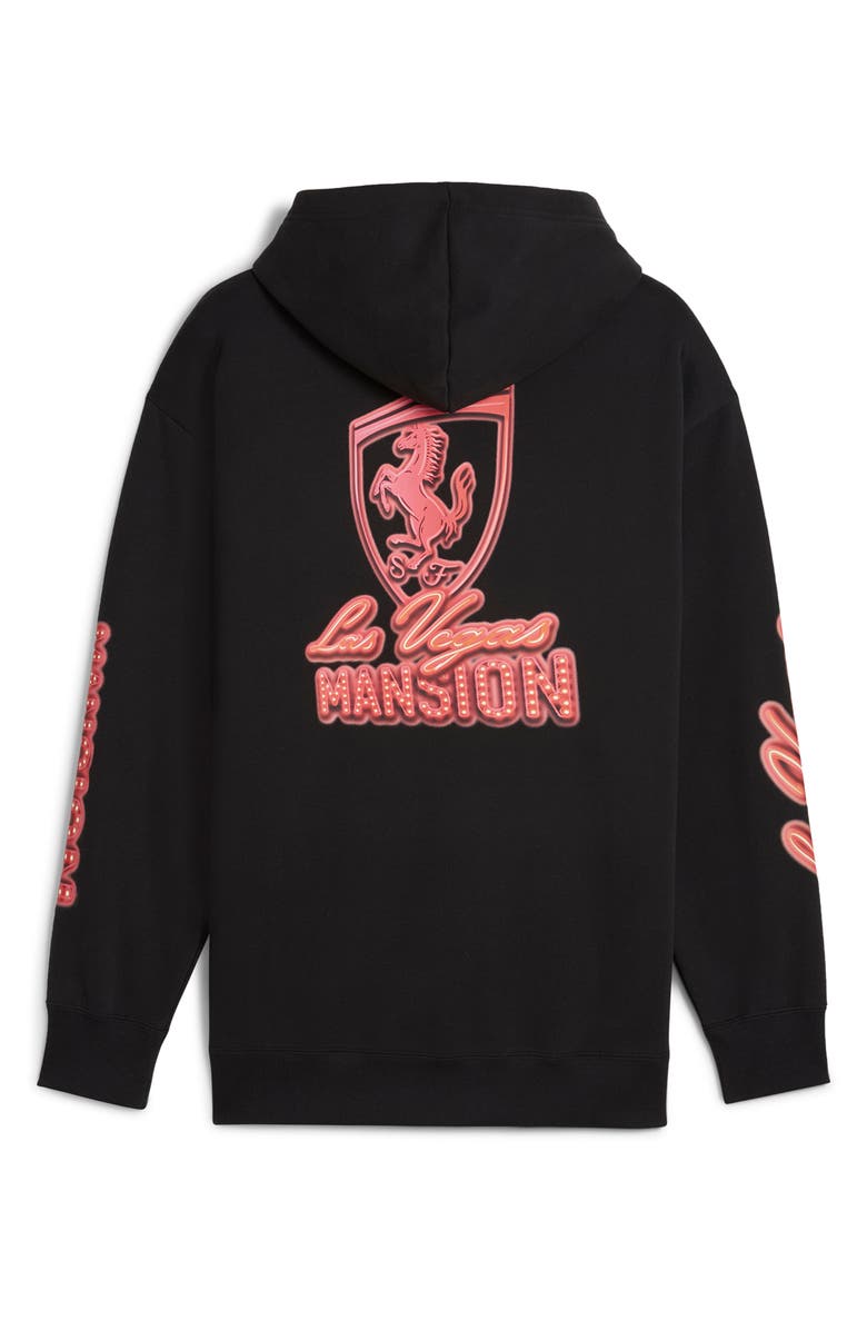 PUMA x Ferarri Race Neon Energy Cotton Blend Hoodie, Alternate, color,