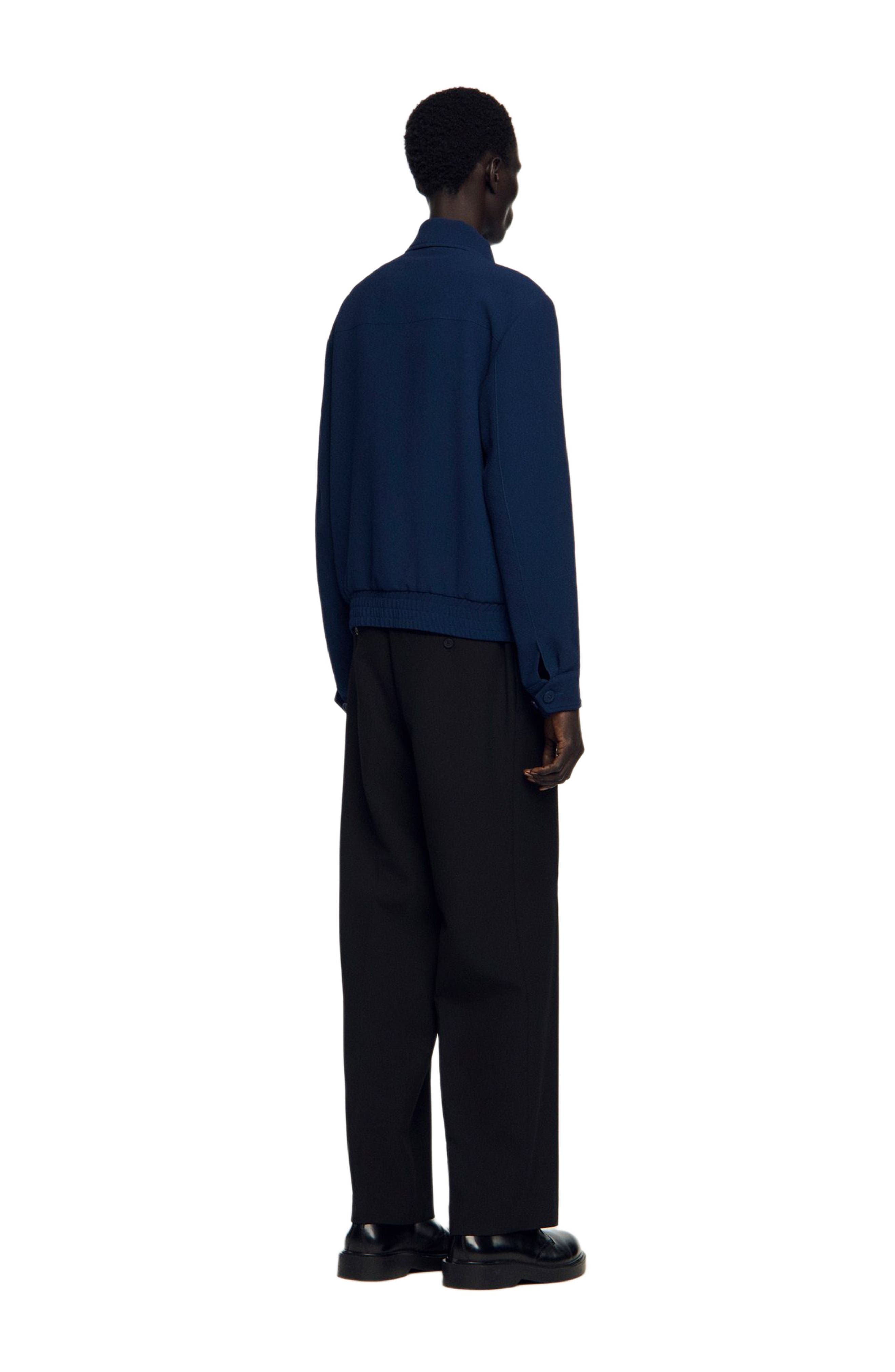 Textured zip-up jacket - image 2