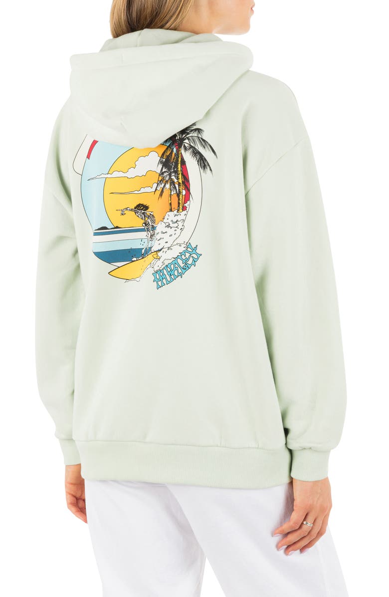 Hurley Forever Oversize Graphic Hoodie, Alternate, color, Spray