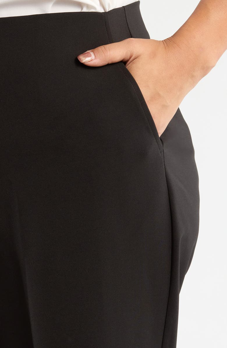NIC+ZOE Plaza Bootcut Pants, Alternate, color, Black Onyx