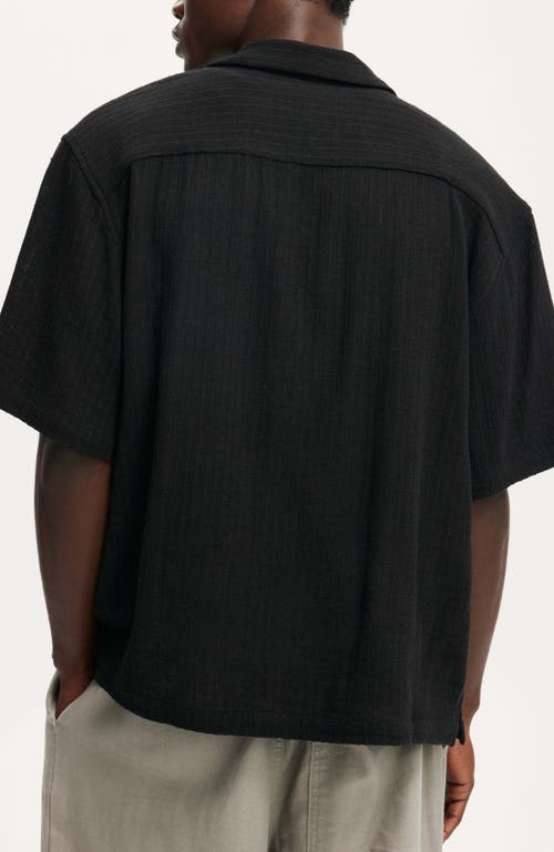 COTTON ON BOX FIT SHORT SLEEVE SHIRT