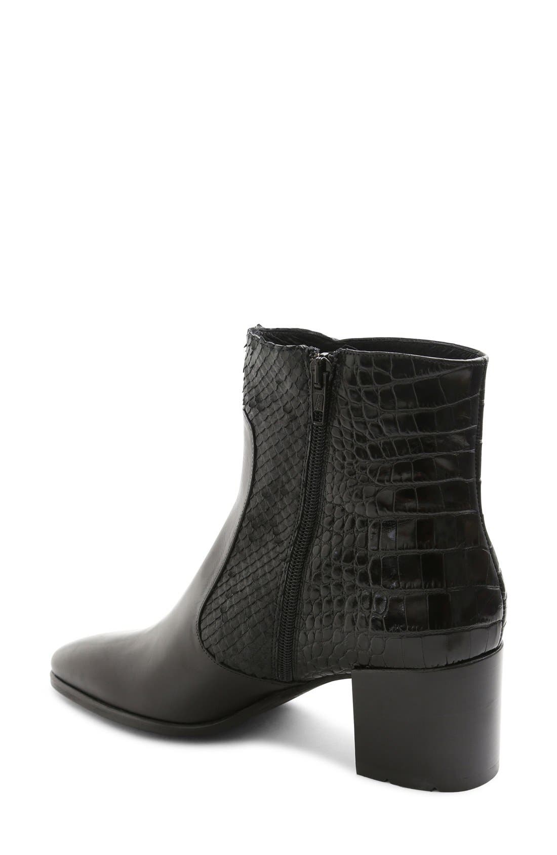 André Assous Miranda Block Heel Bootie (Women) | Nordstromrack