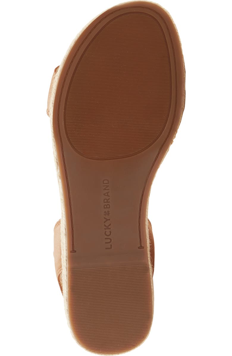 Lucky Brand Garston Espadrille Sandal, Alternate, color, Latte