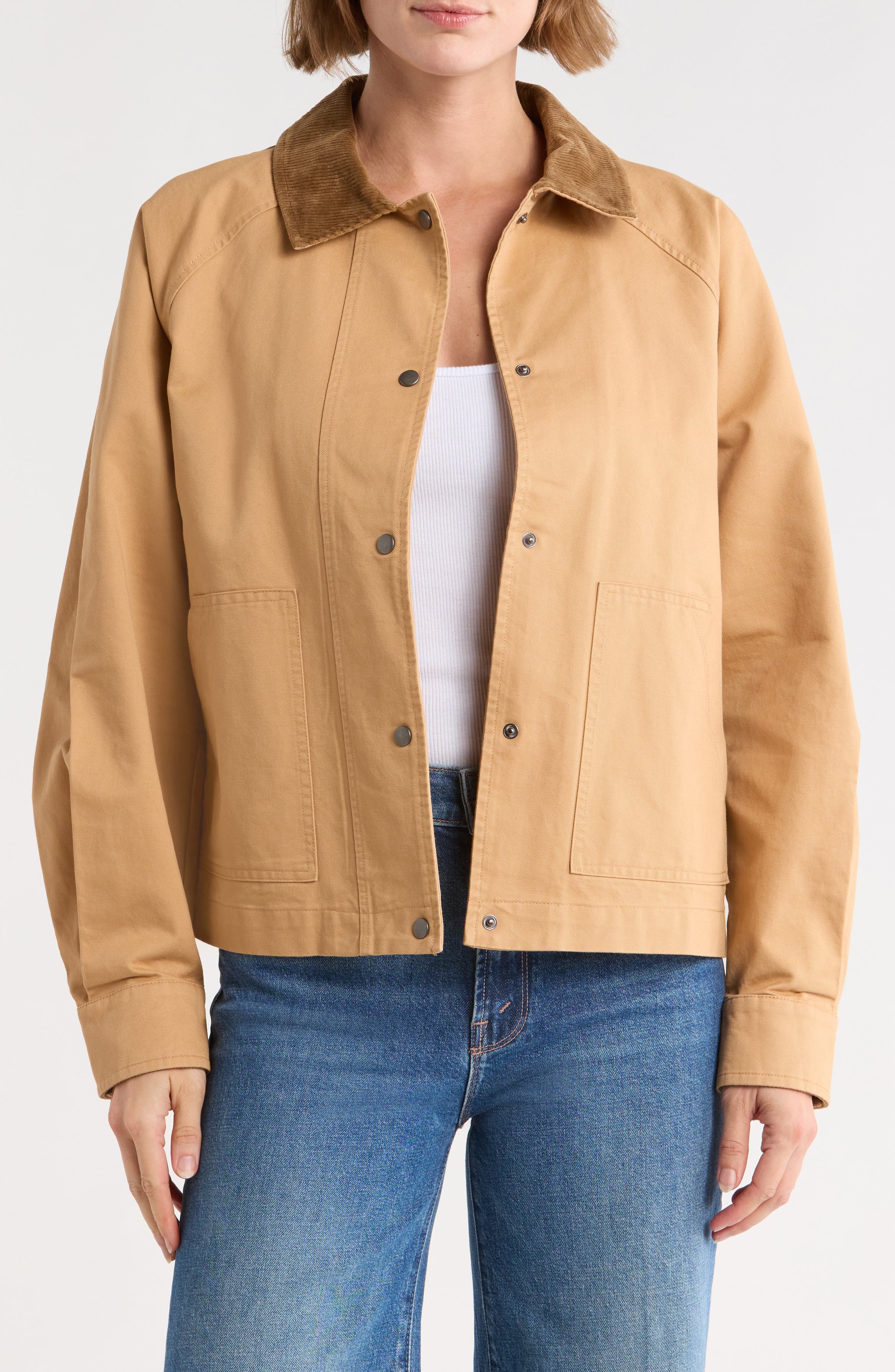 Melrose and Market Twill Barn Jacket