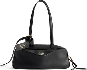 Small Bowling Leather Satchel